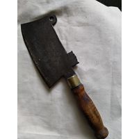 Старинный разделочный нож-топорик