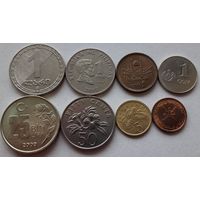Набор монет Азии 7 стран.