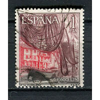 Испания - 1965 - Достопримечательности. Пристань Кудильеро - [Mi. 1547] - полная серия - 1 марка. Гашеная.  (Лот 31EB)-T7P8