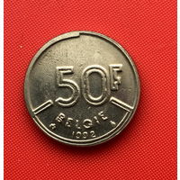 51-17 Бельгия, 50 франков 1992 г. Фламандский тип