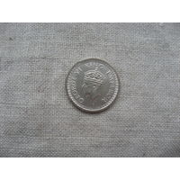 Индия - Британская 1/2 рупии 1944 год Георг VI
