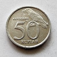 Индонезия 50 рупий, 1999
