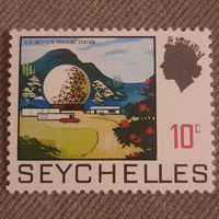 Сейшельские острова 1969. Британские колонии. Станция слежения за спутниками