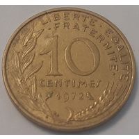 Франция 10 сантимов, 1972 (4-13-47)