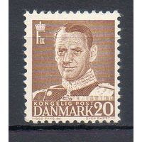 Король Фредерик IX Дания 1948 год 1 марка
