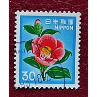Япония, 1м гаш. цветы-16