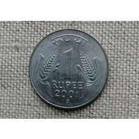 Индия 1 рупия 2001 / mk  - Кремница