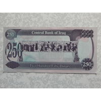 Ирак 250 динар 1995г.UNC