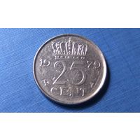 25 центов 1979. Нидерланды.
