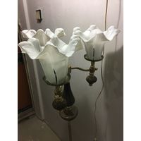Плафон цветок Лилия матовый белый ( цена указана за один)