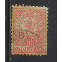Болгария Княж 1889 Герб Стандарт #32D.