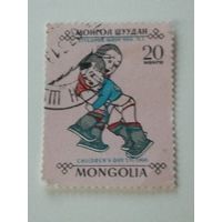 Монголия 1966. День детей.