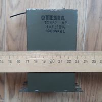 Конденсатор TESLA TC669 MP 4мкф 1000V