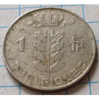 Бельгия 1 франк, 1965     BELGIQUE      ( 3-3-6 )