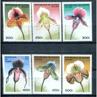 Гвинея - 1997г. - Орхидеи - полная серия, MNH [Mi 1624-1629] - 6 марок