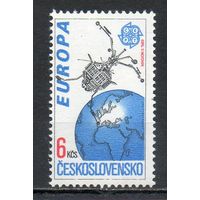 Европа. Исследование космоса Чехословакия 1991 год серия из 1 марки