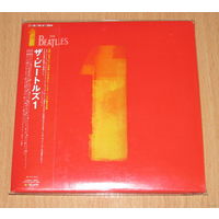 The Beatles - 1 (2000, 2xAudio CD, разворотный mini LP, реплика японского издания)
