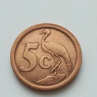 ЮАР (Южная Африка) 5 центов 1990 Suid Afrika