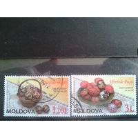Молдова 2009 Пасха полная серия Михель-3,5 евро гаш