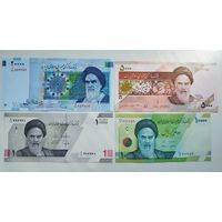 Банкноты Ирана UNC без хождения