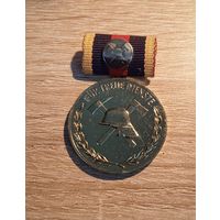 Медаль ГДР за пожарную службу  40 лет