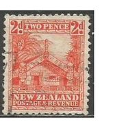 Новая Зеландия. Жилища народа Маори. 1935г. Mi#195.