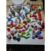 Коллекция игрушек из киндер-сюрпризов