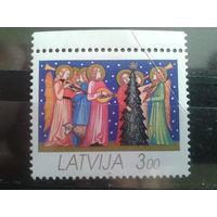 Латвия 1992 Рождество