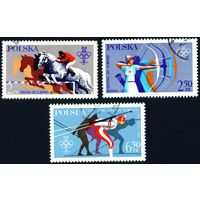 Олимпийские игры Польша 1980 год 3 марки