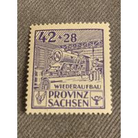 Германия 1946. Советская оккупация. Сакская провинция