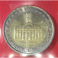 Германия, юбилейные 2 евро 2009г. J
