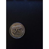 25 центов  США (квотер) Национальный памятник Эффиджи-Маундз, P, 2017 год.
