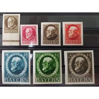 Германия Бавария 1920 Mi.94,96,104,106,107-109