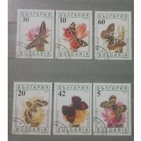 Болгария.1990г. Фауна. Бабочки.