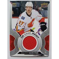 Хоккейная карточка НХЛ джерси Dougie Hamilton (Калгари)