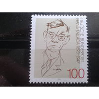 Германия 1993 писатель, портрет** Михель-1,8 евро