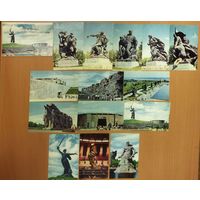 Памятник-Ансамбль Героям Сталинградской битвы.  Набор открыток