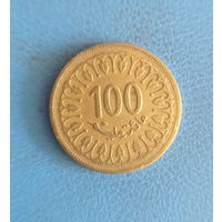 Тунис 100 милльемов 1997 год