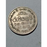 Шри Ланка 1 рупия 1982 года .