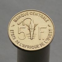 Западная Африка 5 франков 1970