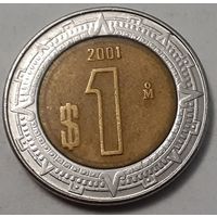 Мексика 1 песо, 2001 (4-10-59)