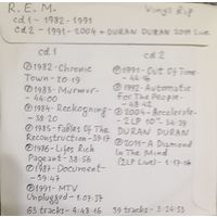 CD MP3 R.E.M. - 2 CD - Vinyl Rip (оцифровки с винила)