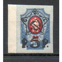 Стандартный выпуск РСФСР 1922 год 1  марка с надпечаткой
