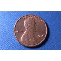 1 цент 1980. США.