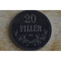 Венгрия 20 филлеров 1916