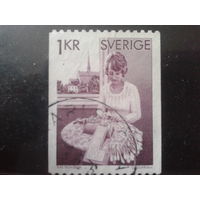 Швеция 1976 Стандарт, послушница в монастыре