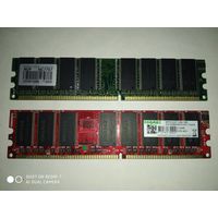 Оперативная память DDR3200 512mb(2 штуки)