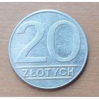Польша, 20 злотых, 1990 года