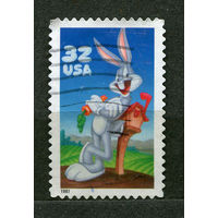 Кролик Багс Банни. США. 1997. Полная серия 1 марка