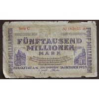 Германия, 5 миллиардов марок 1923 год.